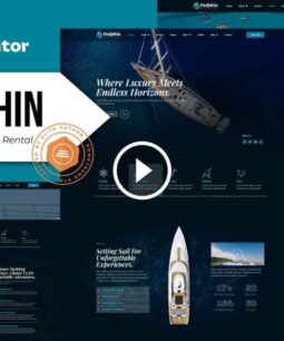 Dolphin - Yacht Club & Boat Rental Elementor Pro Template Kit