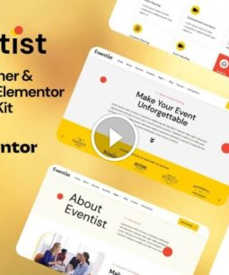 Eventist - Event Planner & Organizer Elementor Template Kit
