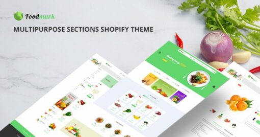 Foodmarket - Responsive Shopify Theme 1