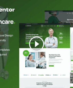 GreenCare - Medical Services Elementor Pro Template Kit