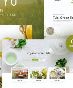 Herbyo - Tema Shopify para loja de chás orgânicos