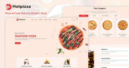 HotPizza - Pizza & Food Delivery Shopify Store 1