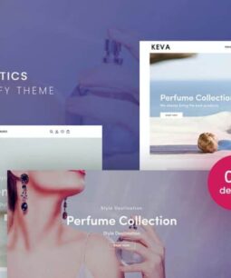 Keva - Tema Shopify para perfumes e cosméticos