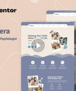 Kidstera - Child Therapist & Psychologist Elementor Template Kit