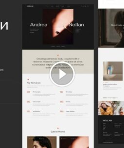 Nollan - Photography & Portfolio Elementor Template Kit