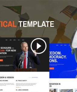 Politit - Political Party Elementor Template Kit