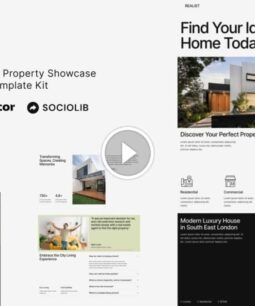 Realist - Real Estate & Property Showcase Elementor Template Kit
