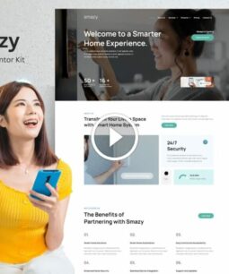 Smazy - Smart Home System Elementor Template Kits