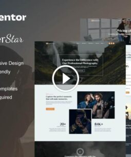 SutterStar - Photography Services & Portfolio Elementor Template Kit