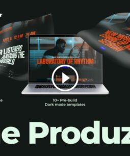 Produzer - Kit de modelos Elementor para música e bandas