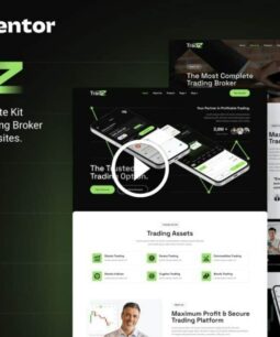 Tradiz - Trading Broker & Investment Elementor Template Kit