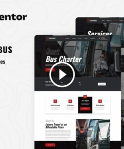 Transbus - Bus Charter Service Elementor Template Kit