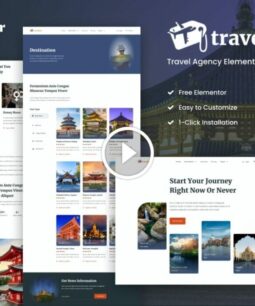 Travelplan - Tour & Travel Agency Elementor Template Kits