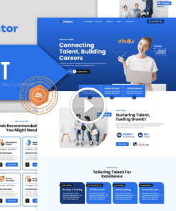 Trident - Human Resource & Recruitment Agency Elementor Template Kit