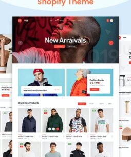 Vuzaz - Tema minimalista para lojas virtuais no Shopify