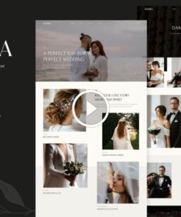 Wedda - Kit de modelos Elementor para casamentos e organizadores de casamentos