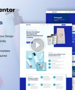 WrapCo - Packaging Company Elementor Template Kit