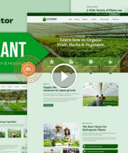 Zatplant - Hydroponic Garden & Horticulture Elementor Template Kit