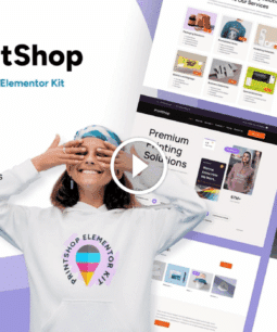 Printshop: Printing Business Elementor Template Kit