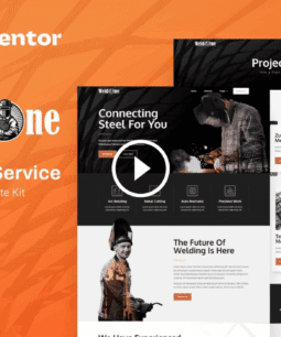 Weldone: Elementor Stencil Kit for Welding Services