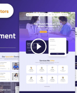WiseDoctors: Kit de plantillas Elementor para atención médica y sanitaria