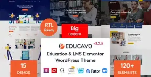 Educavo – Online Courses & Education Theme 3.4.3 » PillBanana.com ...