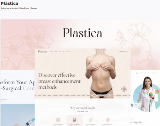 Plastica – Plastic Surgery & Beauty WordPress Theme 1.0.0 1