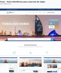 TourPress – Tema WordPress para reservas de viagens 1.2.5