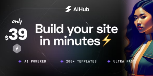 AI Hub – Startup & Technology WordPress Theme 1.3.2 1
