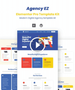 AgencyEz - Elementor Pro Template Kit