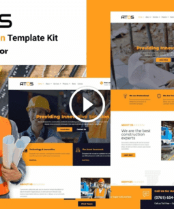Atos - Construction Elementor Template Kit