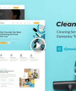 Cleanary - Cleaning Service Company Elementor Template Kit