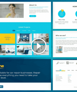 HomeShine – Cleaning & Laundry Elementor Template Kit