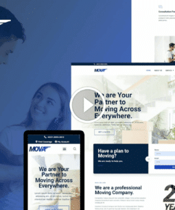 Mova: Moving Company Elementor Template Kit