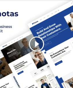 Photas: Email Marketing Company Elementor Template Kit