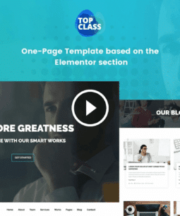 TopClass: Kit de modelos para empresas e agências