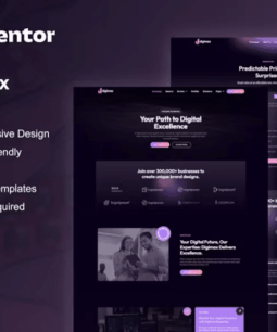 Digimax - Digital Marketing Agency Elementor Template Kit