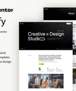 Bravify - Elementor template kit for creative agencies