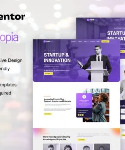 Meetopia - Kit de modelos Elementor Pro para eventos e conferências
