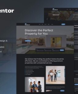 Rumahuni: real estate and property Elementor template kit
