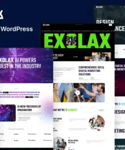Exolax – Tema WordPress para agências digitais criativas 1.0.1