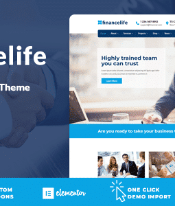 FinanceLife – Tema WordPress para Negócios 10.1