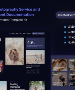 Inframe - Photography Service & Event Documentation Elementor Template Kit