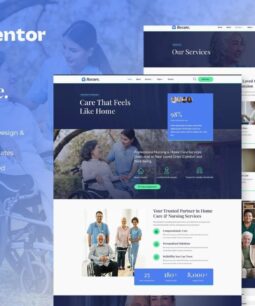 Recare: Kit de plantillas de Elementor para atención domiciliaria y enfermería privada