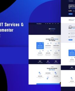 SolveTech – Kit de modelos Elementor Pro para serviços e soluções de TI