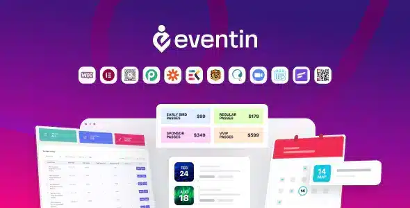 eventin pro plugin para gestión de eventos
