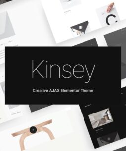 Kinsey – Tema AJAX Elementor criativo 2.6.2