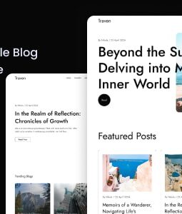 Traven – Tema WordPress para blog pessoal e de estilo de vida 1.0
