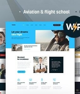 Winger – Tema WordPress para aviação e escolas de voo 1.0.16