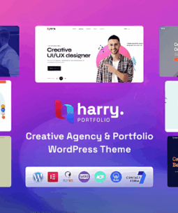 Harry - Tema WordPress para agência criativa e portfólio + RTL 1.3.0